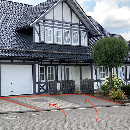 Apartment Davinci - Sauna, Kamin, Garten, E-Bikes Olpe Luaran gambar