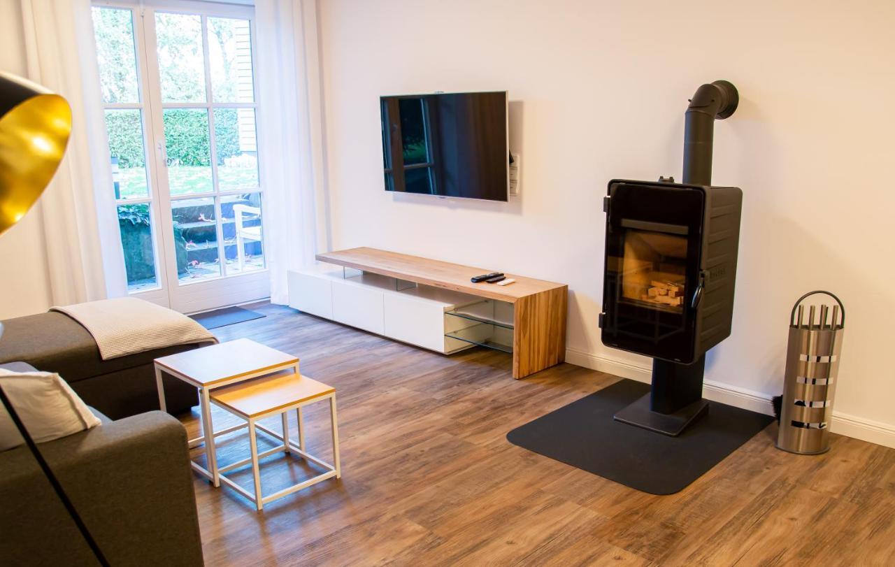 Apartment Davinci - Sauna, Kamin, Garten, E-Bikes Olpe Luaran gambar