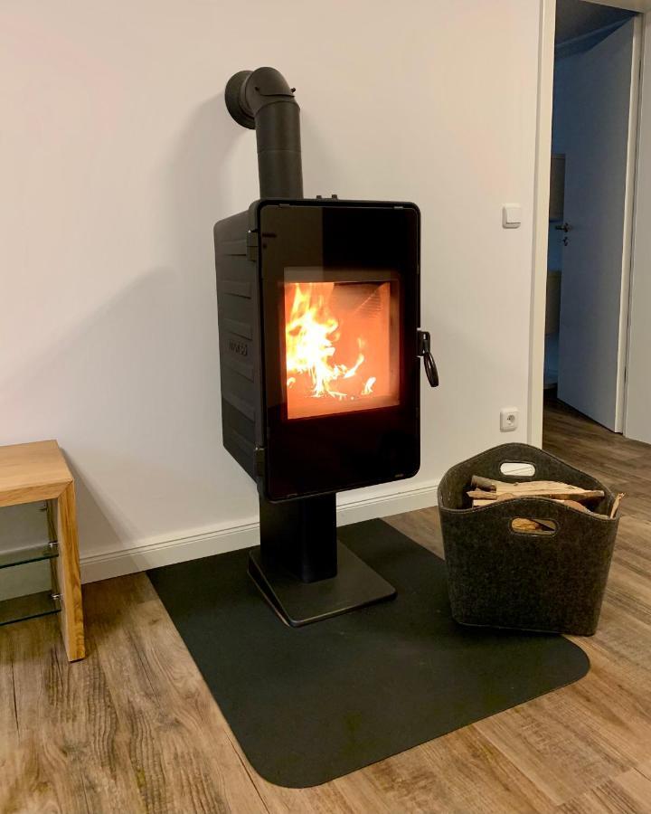 Apartment Davinci - Sauna, Kamin, Garten, E-Bikes Olpe Luaran gambar