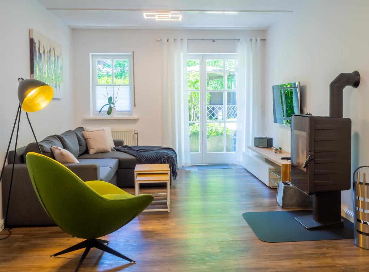 Apartment Davinci - Sauna, Kamin, Garten, E-Bikes Olpe Luaran gambar
